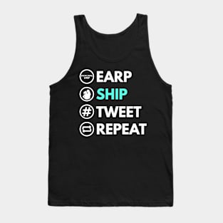 Earp Ship Tweet Repeat - Wynonna Earp Tank Top